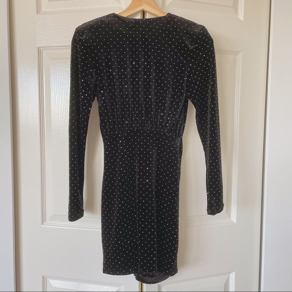 Zara Beaded Velvet Dress - Picture 8 of 9